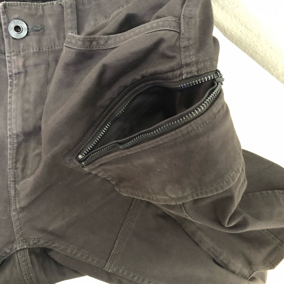 G-Star Raw Rovic Zip 3D Straight Tapered Grey Cargo Men’s Pants size 32 X 32 - Picture 12 of 16